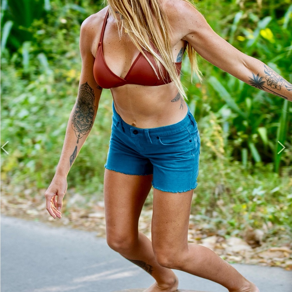 Blue Women's Denim Shorts